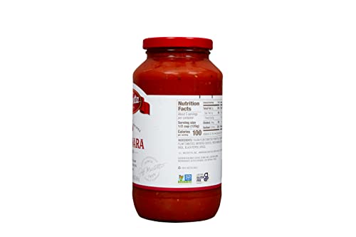 Mezzetta Family Recipes Marinara Sauce, 24.5-Ounce Glass Jar, 2 Pack thumbnail