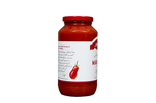 Mezzetta Family Recipes Marinara Sauce, 24.5-Ounce Glass Jar, 2 Pack thumbnail