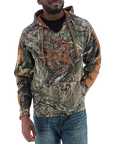 Legendary Whitetails Men's Tall Size Camo Outfitter Hoodie, Mossy Oak Country DNA, X-Large Tall