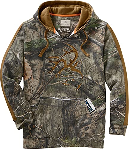Legendary Whitetails Men's Tall Size Camo Outfitter Hoodie, Mossy Oak Country DNA, X-Large Tall thumbnail