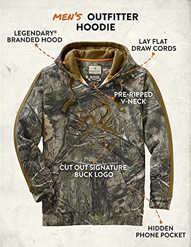 Legendary Whitetails Men's Tall Size Camo Outfitter Hoodie, Mossy Oak Country DNA, X-Large Tall thumbnail
