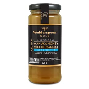 WEDDERSPOON Raw Manuka Honey Factor 12, 325 GR
