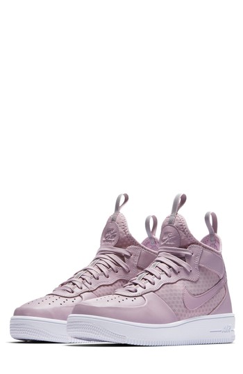 Women's Nike Air Force 1 Ultraforce Mid Sneaker, Size 10 M - Purple