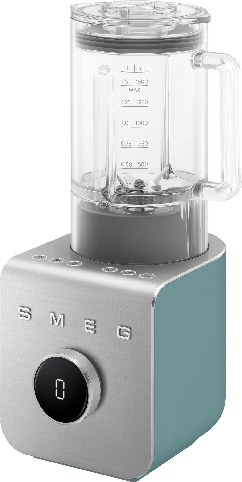 Cup Blender Smeg BLC02EGMEU Green Aluminium Emerald Green 1400 W 1,5 L