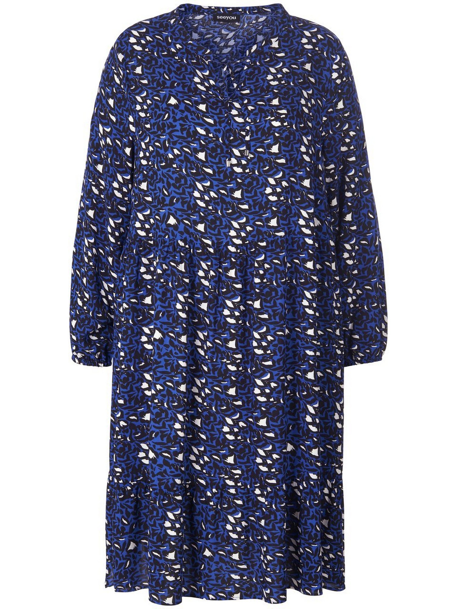 La Robe 100% Viscose  Seeyou Bleu Taille 50 thumbnail