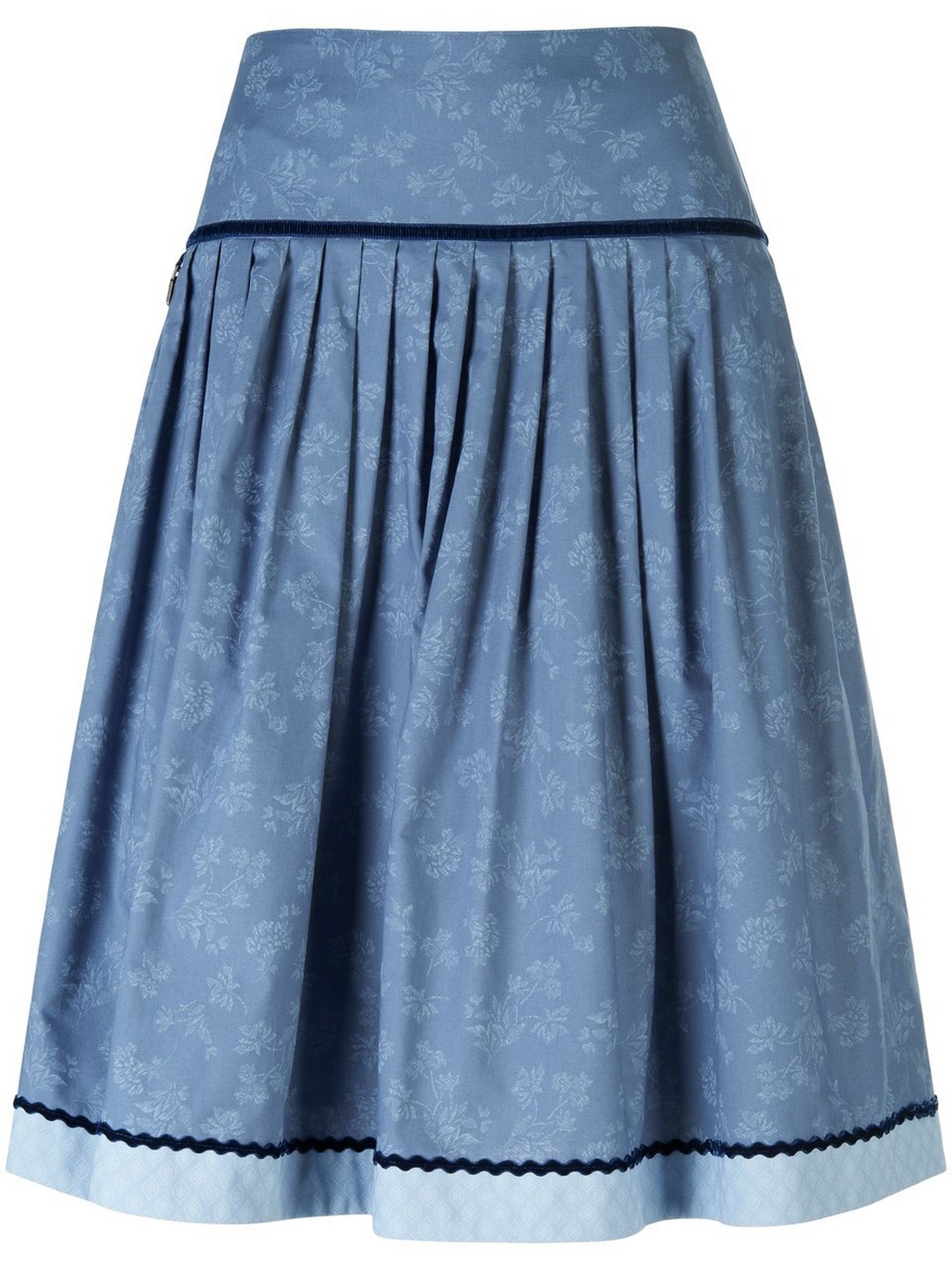 La Jupe 100% Coton  Hammerschmid Bleu Taille 40