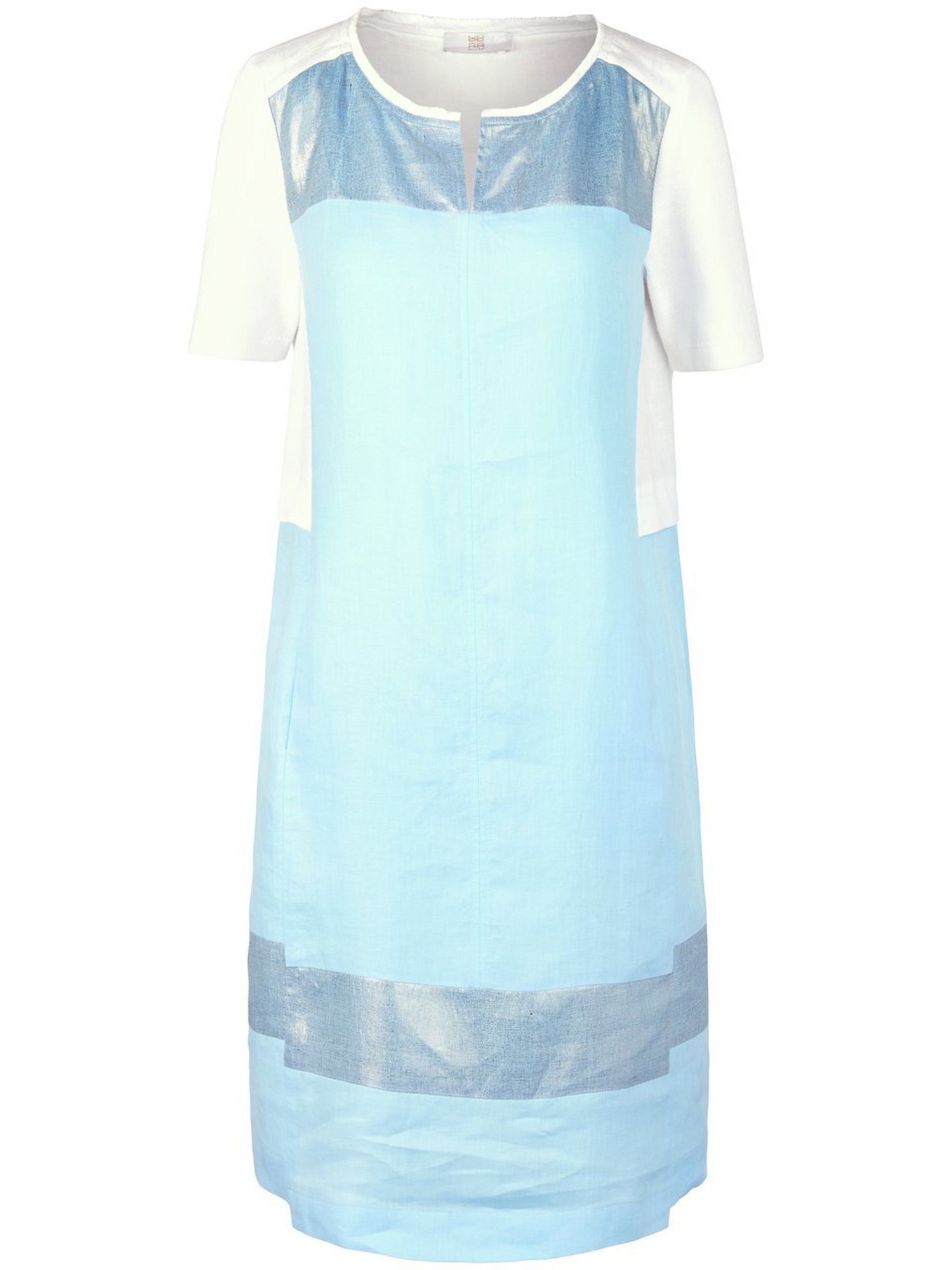 La Robe 100% Lin  Riani Bleu Taille 50 thumbnail