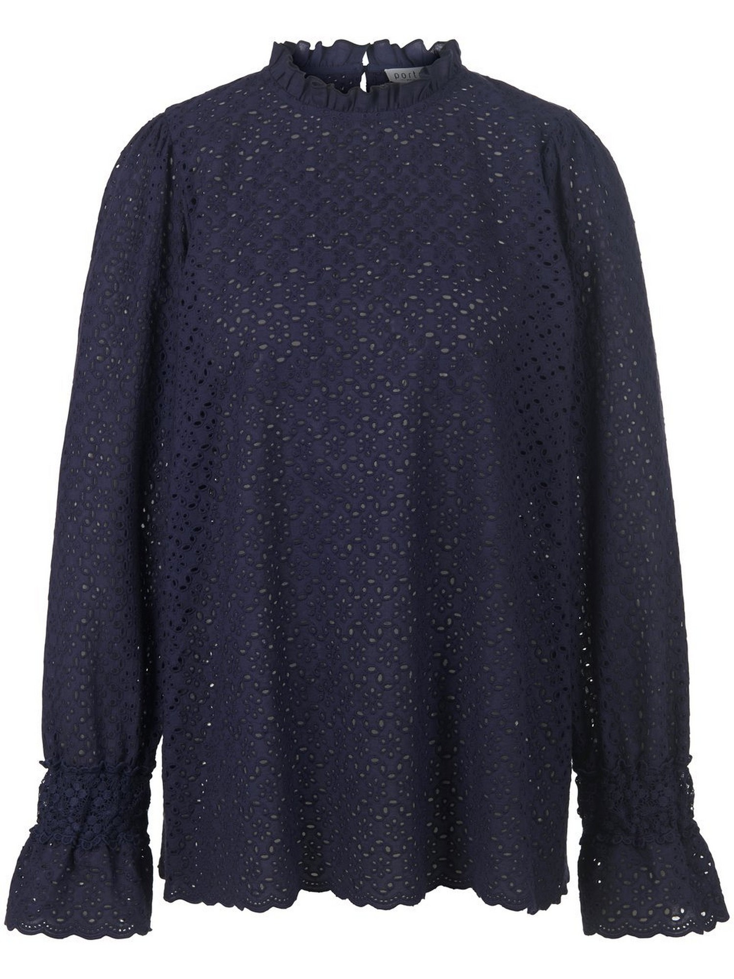 La Blouse 100% Coton  Portray Berlin Bleu Taille 42 thumbnail
