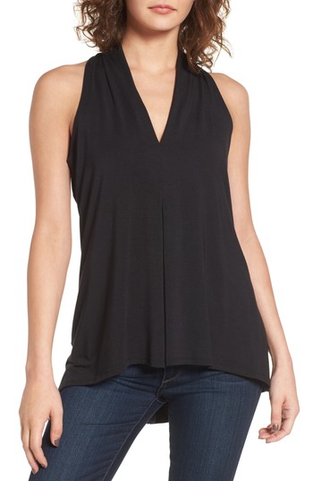 Women's Amour Vert Aggy Tank, Size Large - Black