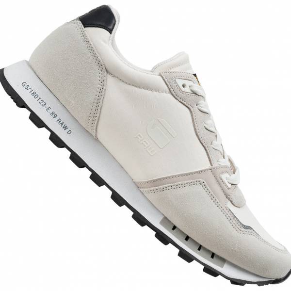 G-STAR RAW TRACK II POP Heren Sneakers 2312 047505 WHT-ZWART