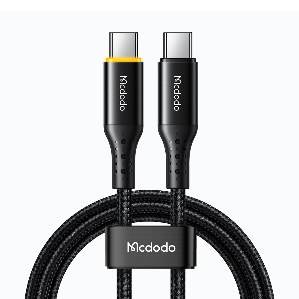 MCDODO CA-3460 for iPhone 15 Series 1.2m 100W Quick Charging Auto Power Off Smart Cable PD Type-C to Type-C Data Cable