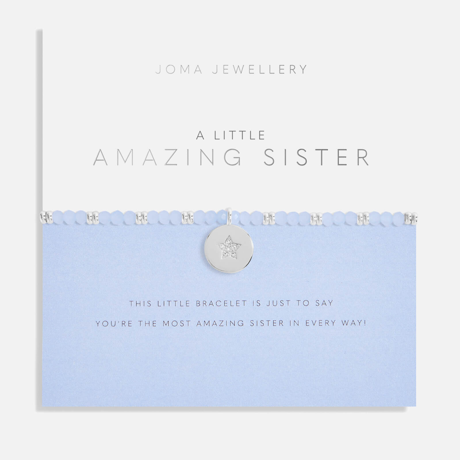 Joma Jewellery Live Life in Colour Amazing Sister Crystal Bracelet