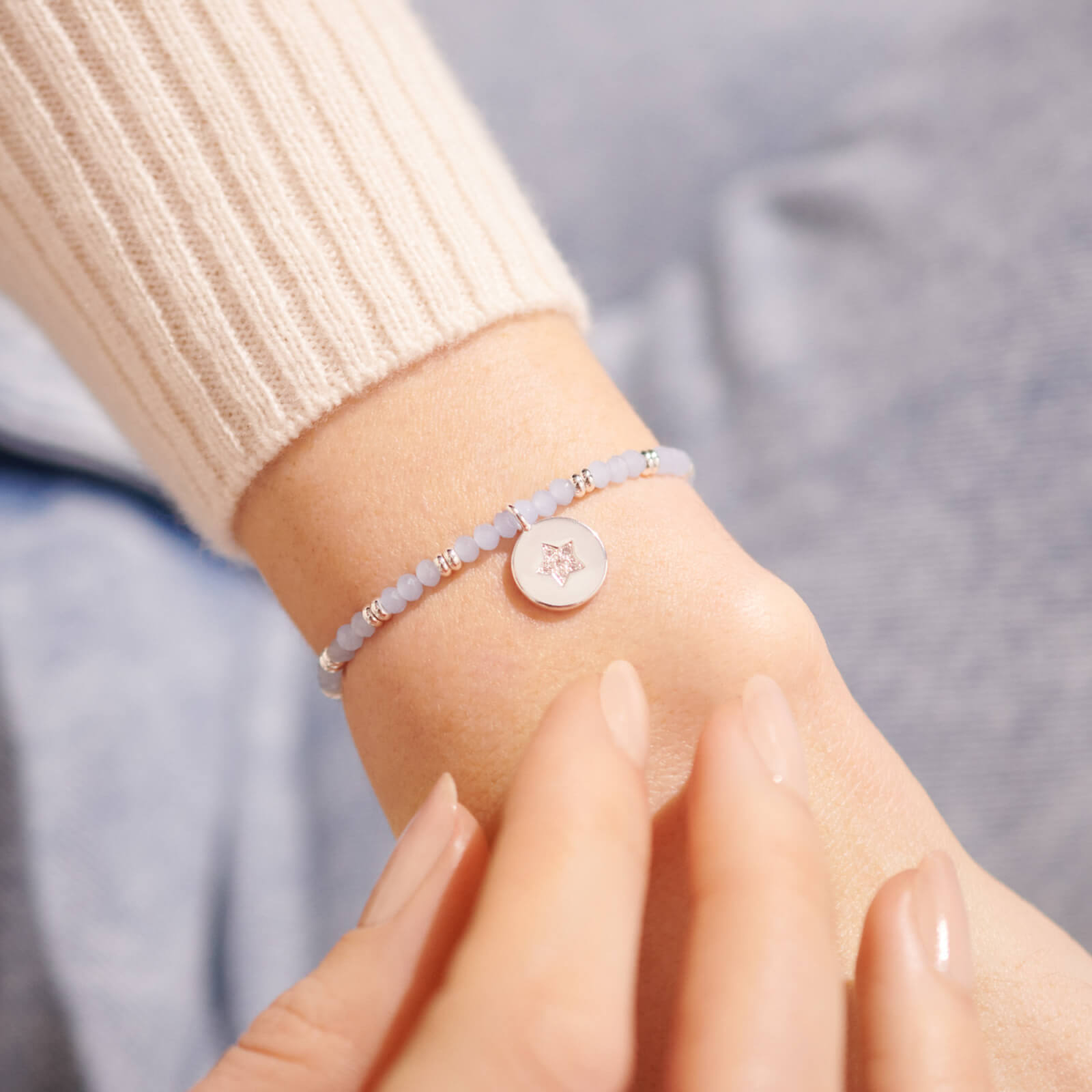 Joma Jewellery Live Life in Colour Amazing Sister Crystal Bracelet thumbnail