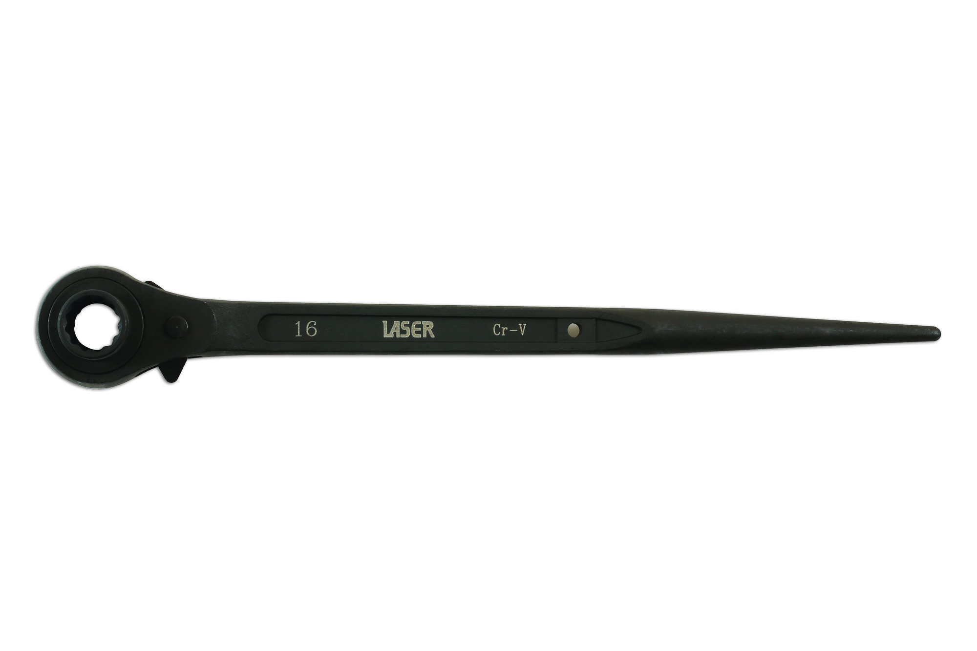 Laser Tools 7751 Ratchet Double Sided Podger Spanner, 16mm X 18mm