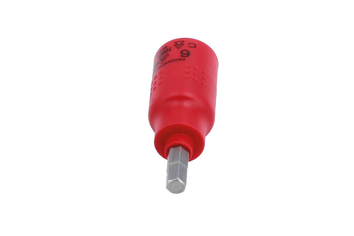 Laser Tools 8306 Insulated Hex Socket Bit 6mm 3/8
