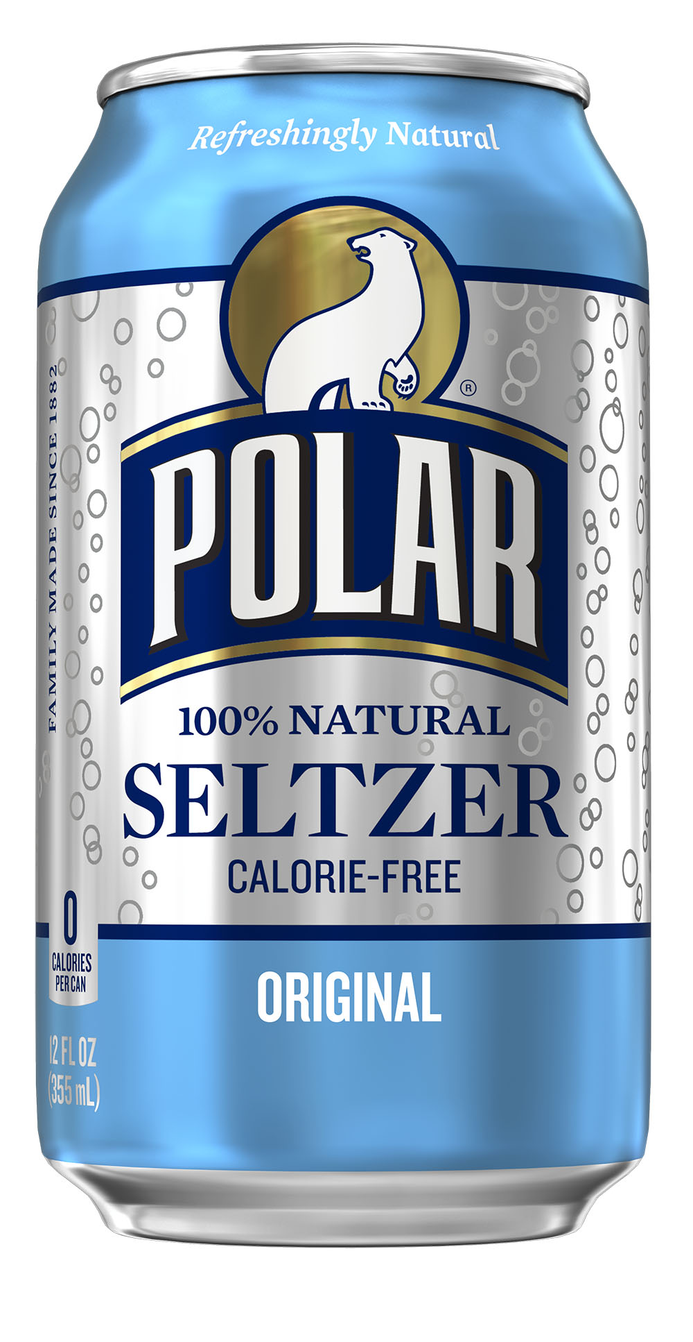 Polar Seltzer Water, Original, 12 Fl Oz, 24 Count