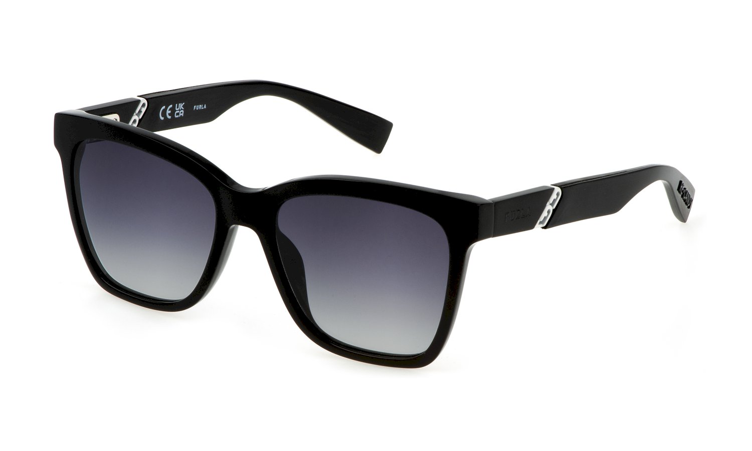 Furla SFU688 0700 Womenâs Sunglasses Black Size 54