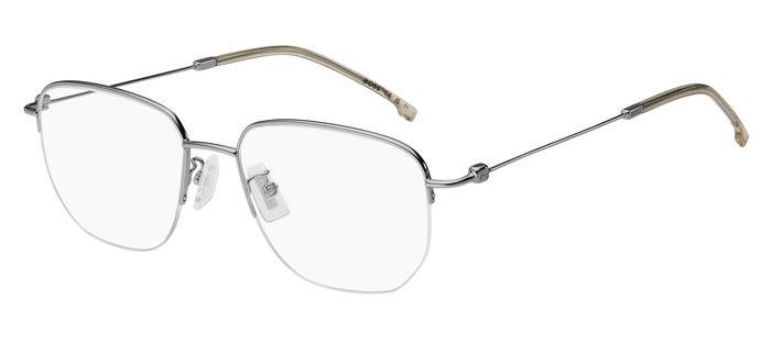 Hugo, Glasses, Unisex, Gray, 54 MM, Stylish Eyewear Frames in Ruthenium Color