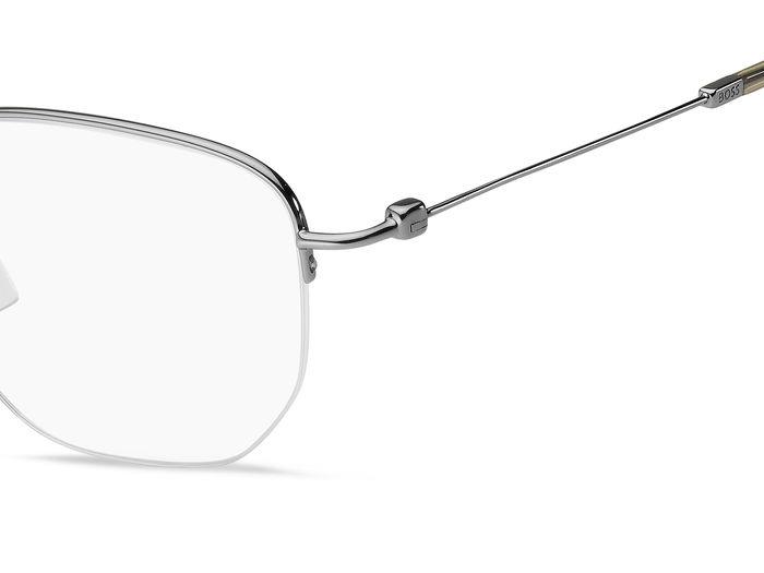 Hugo, Glasses, Unisex, Gray, 54 MM, Stylish Eyewear Frames in Ruthenium Color thumbnail