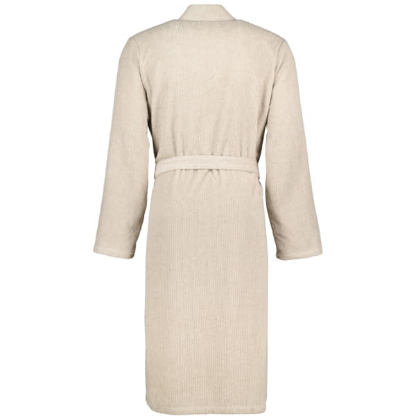 Cawö Bademäntel Herren Kimono Struktur 5509 - Farbe: Sand - 339 - S thumbnail