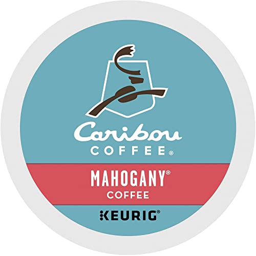 Caribou Coffee Mahogany, Single-Serve Keurig K-Cup Pods, Dark Roast Coffee, 24 Count thumbnail