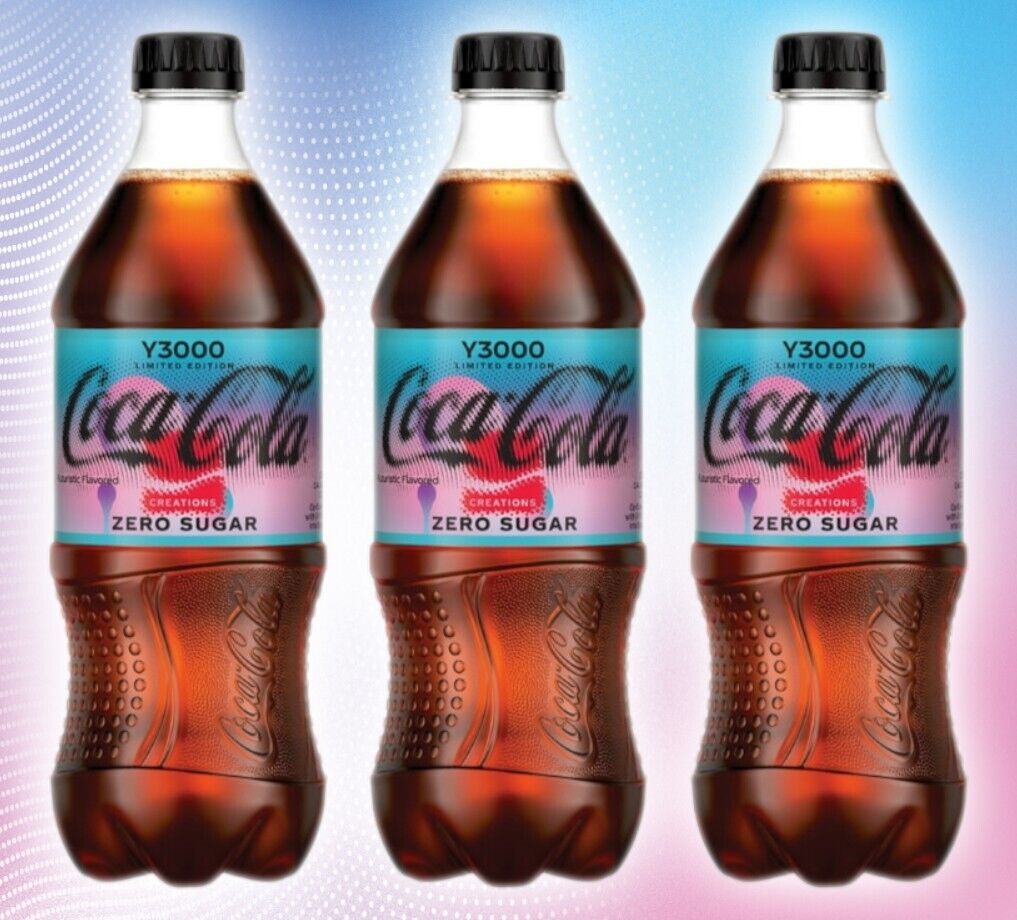 Coca-Cola Zero Sugar Y3000 Bottle  20 Fl Oz