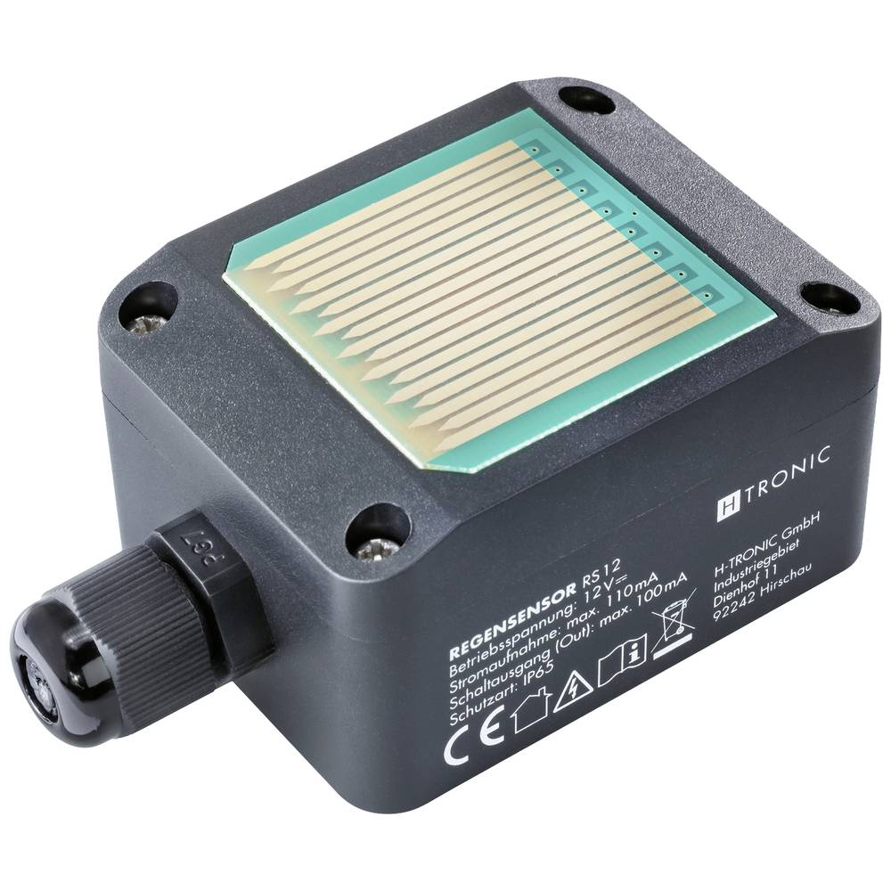 H-Tronic 1115275 RS 12 Rain Sensor: Automate Awning/skylight Control