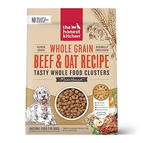 The Honest Kitchen Whole Food Clusters Dog Food Whole Grain Beef & Oat