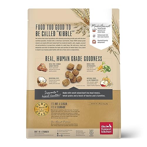 The Honest Kitchen Whole Food Clusters Dog Food Whole Grain Beef & Oat thumbnail