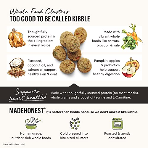 The Honest Kitchen Whole Food Clusters Dog Food Whole Grain Beef & Oat thumbnail