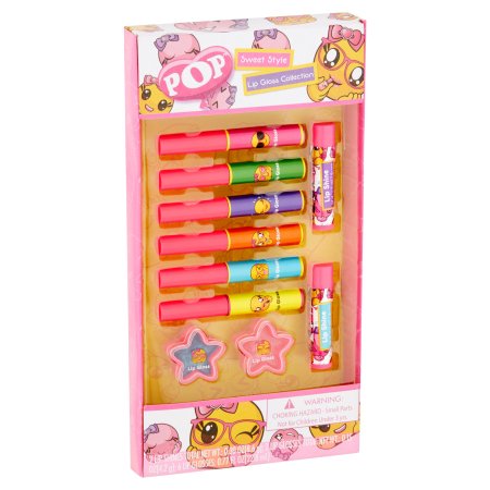 Pop Sweet Style Lip Gloss Collection, 10 Piece