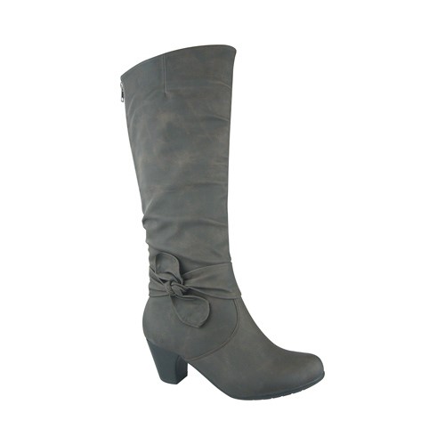 Tender Tootsies Katelin Women US 11 W Black Knee High Boot