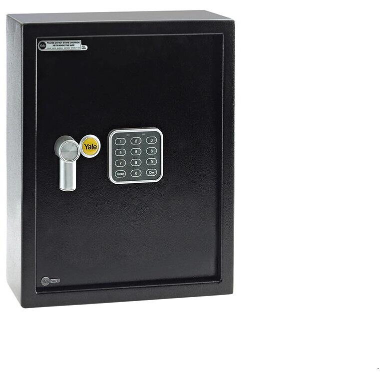 YALE YKB/365/DB1 Key Safe Box: Secure 48 Key Sets with PIN & Auto Lock