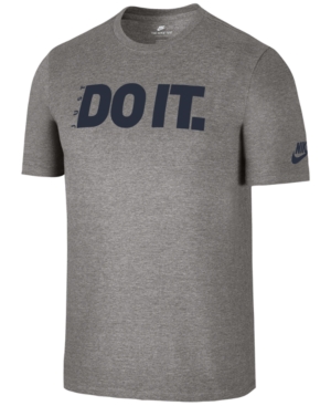 Nike M NSW TEE HO VERBIAGE 2, 10 | INNE SPORTY NSW | MCZYZNA | T-SHIRT Z KRTKIM RKAWEM | DK SZARY NAGRZEWNICA / OBSYDIAN | L.