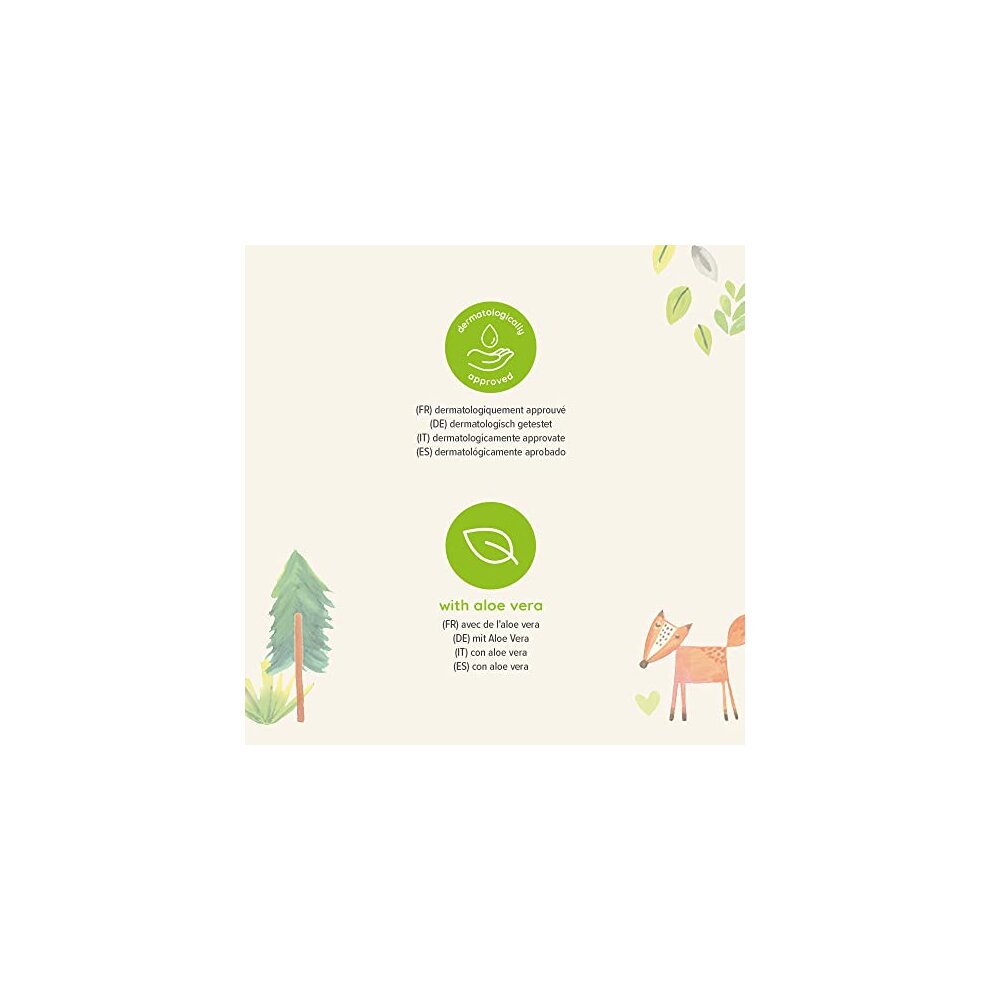 Amazon Brand - Mama Bear Fresh Lightly Fragranced Baby Wipes, 56 Count (Pack of 18), Packaging May Vary thumbnail