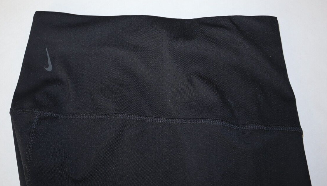 Nike Yoga DR7800 Women's Plus Sz 2XL Black Dri-Fit High Rise 7/8 Yoga Pants $65 thumbnail