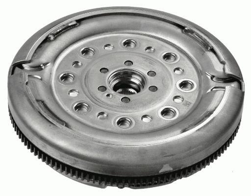 SACHS 2289 000 299 Clutch with Pressure Plate Screws, Without Clutch Release Bearing