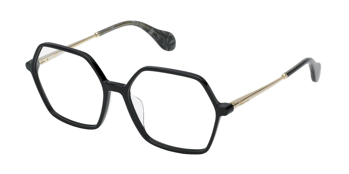 Blumarine VBM179 0700 Womenâs Glasses Black Size 54 - Free Lenses - HSA/FSA Insurance - Blue Light Block Available