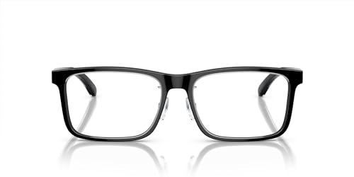 Emporio Armani EA3227F Asian Fit 6051 Men's Glasses Black Size 56 - Free Lenses - Blue Light Block Available