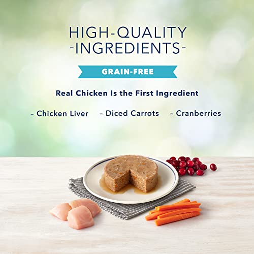 Blue Buffalo Freedom Grain Free Natural Adult Pate Wet Cat Food, Indoor Chicken 3-oz Cans (Pack of 24) thumbnail
