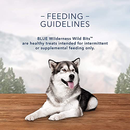Blue Buffalo Wilderness Trail Treats Wild Bits High Protein Grain Free Soft-Moist Training Dog Treats, Chicken Recipe 4-oz Bag thumbnail
