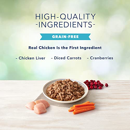 Blue Buffalo Freedom Grain Free Natural Adult Flaked Wet Cat Food, Indoor Chicken 5.5-oz Cans (Pack of 24) thumbnail
