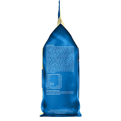 Blue Buffalo Life Protection Formula Natural Adult Dry Dog Food, Chicken and Brown Rice 6-lb thumbnail