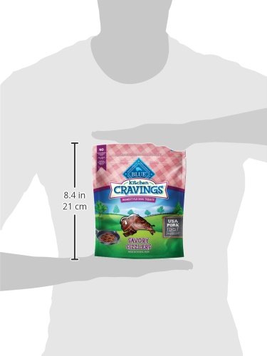 Blue Buffalo Sizzlers Natural Bacon-Style Soft-Moist Dog Treats, Original Pork 6-oz Bag thumbnail