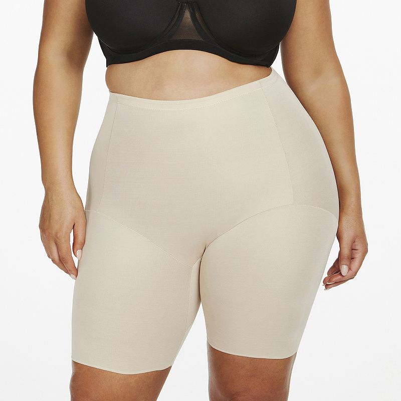 Women S Naomi & Nicole 7786 Plus Size Unbelievable Comfort Bike Short (Warm Beige 1X)
