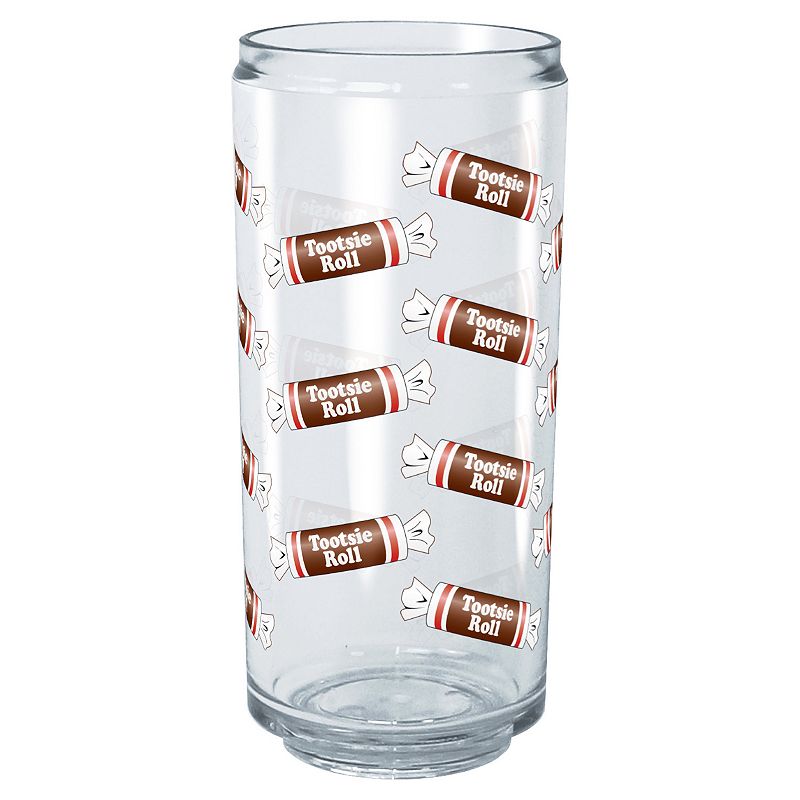 Tootsie Roll Toss Pattern 16-oz. Tritan Cup, Clear