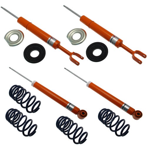KONI 1120-4962 Suspension Kit, Coil Springs / Shock Absorbers STRT KIT Front Axle