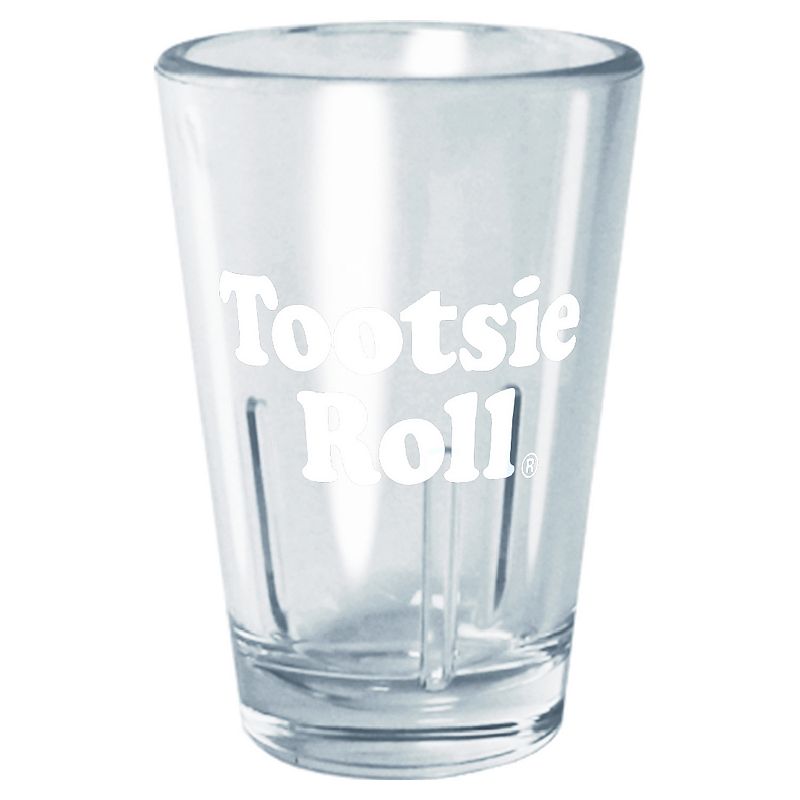 Tootsie Roll Logo 2-oz. Tritan Shot Glass, Clear