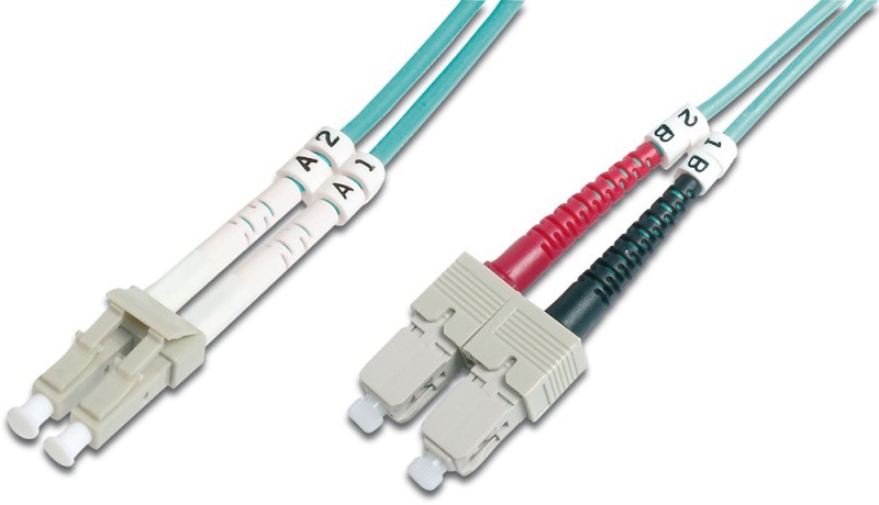 Digitus Fiber Optic Multimode Patch Cord. OM4. LC / SC