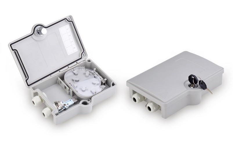 Digitus FTTH Outdoor Distribution Box for 2 SC/SX or LC/DX Couplers